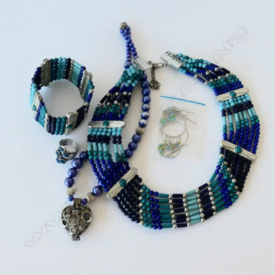 ASSORTED COSTUME JEWELLERY ETC