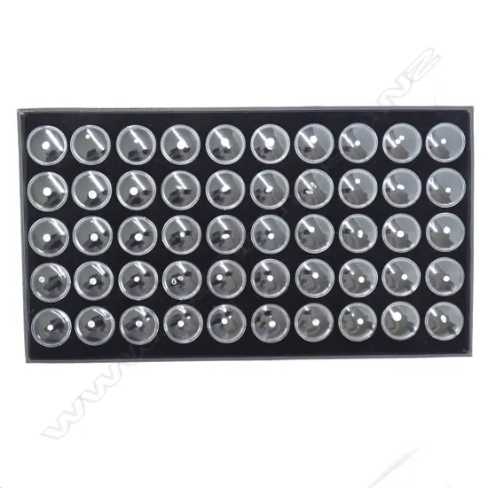 COLLECTION OF CUBIC ZIRCONA SAMPLES