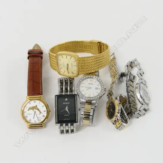 CASIO, SEIKO & 4 OTHER LADIES WATCHES