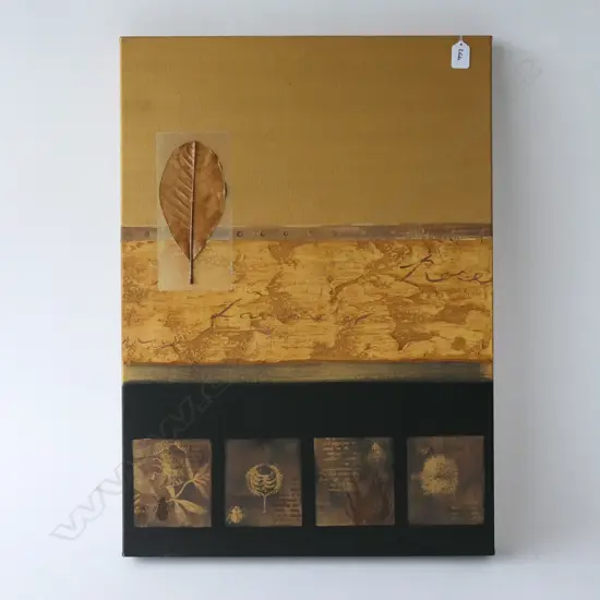 ANNA STICHBURY MIXED MEDIA ON CANVAS 2001 700 X 500MM