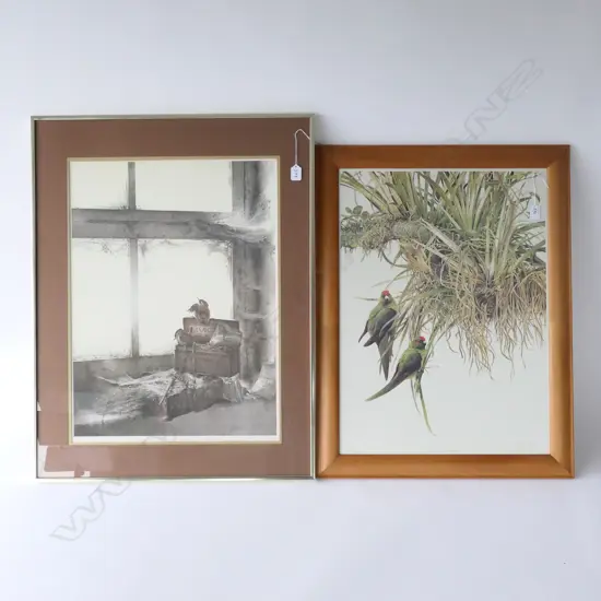 TWO RAYMOND CHING BIRD PRINTS, SIGNED LTD ED