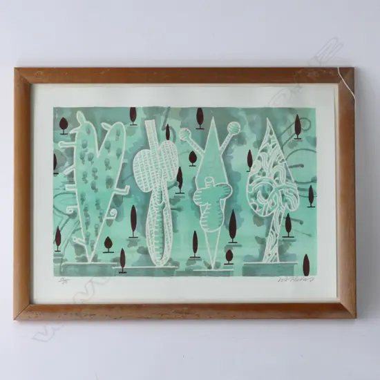 DENYS WATKINS PRINT, 50 OF 116, 610 X 450MM