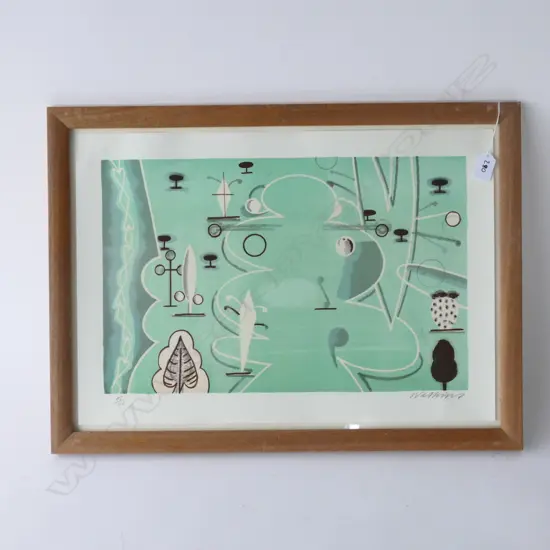 DENYS WATKINS PRINT, 41 OF 116, 610 X 450MM