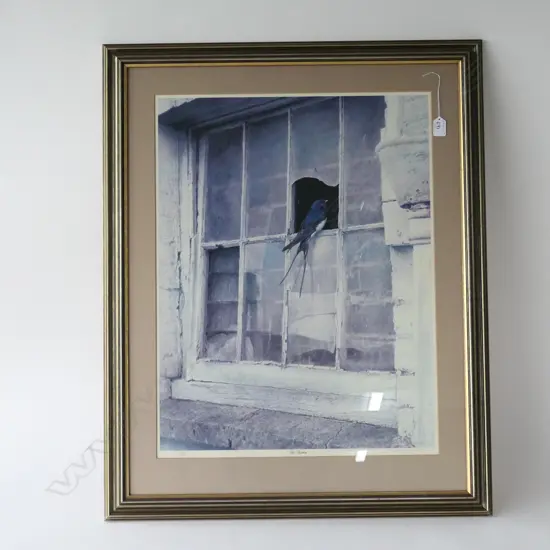 RAYMOND CHING PRINT "THE SWALLOW" SIGNED ED 100/850 680X501mm 
