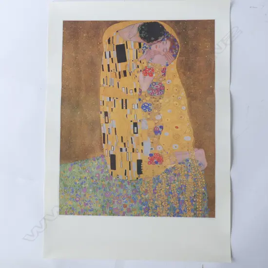UNFRAMED GUSTAV KLIMT PRINT W 500 MM