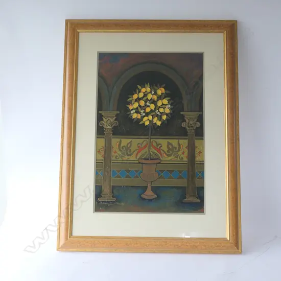 KAREL BURROWS MIXED MEDIA 1145 X 865MM