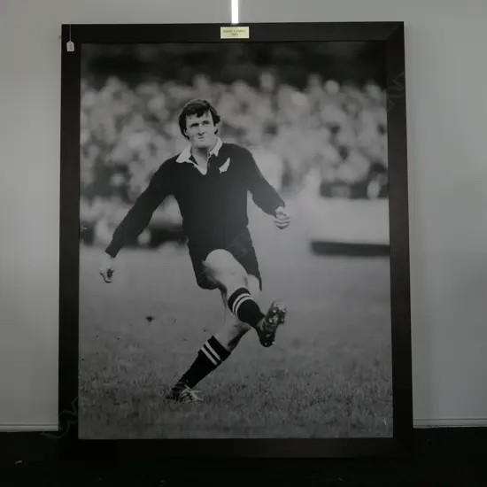 POSTER OF ALL BLACK KIERAN CROWLEY 1983 1.5 X 1.2 M