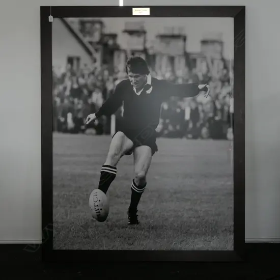 POSTER OF ALL BLACK ROBBIE DEANS 1983 1.5 X 1.2 M