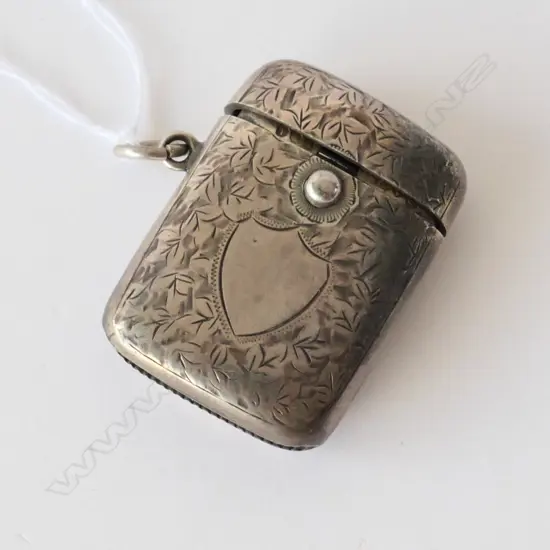 SILVER VESTA CASE CHESTER 1904
