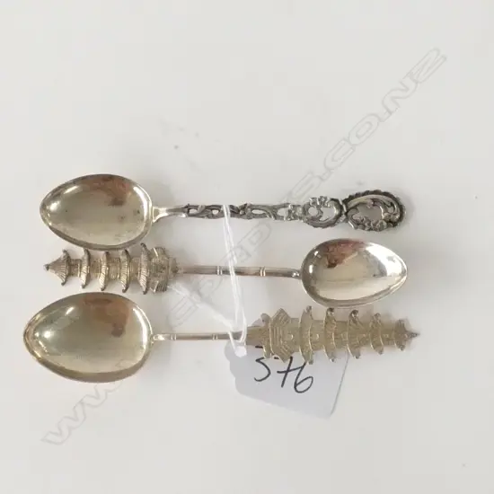 3 STG SILVER SPOONS