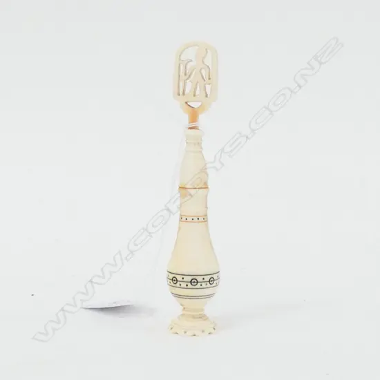EGYPTIAN IVORY IVORY PERFUME BOTTLE