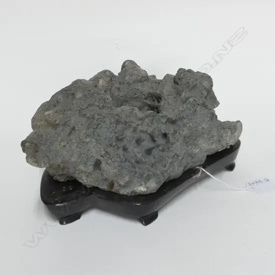 OLD CHINESE SCHOLARS ROCK ON STAND ..