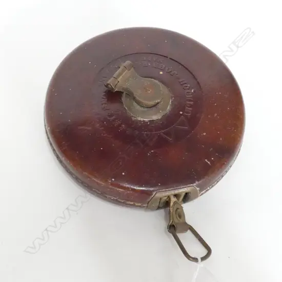 RABONE LEATHER CASE TAPE MEASURE 12MM DIA