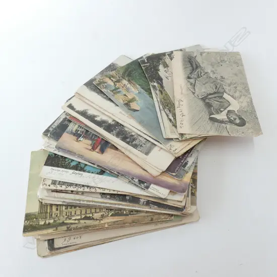 COLLECTION EARLY 20thC. WORLD POSTCARDS