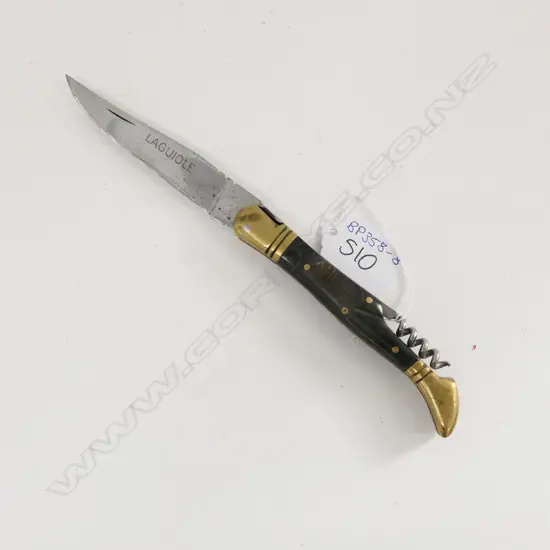 VINTAGE FRENCH LAGUIOLE PEN KNIFE - WITH TRADITIONAL BEE MOTIF