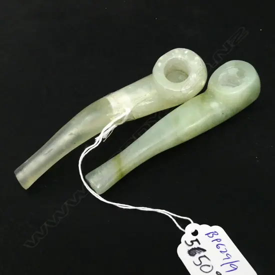 2 JADE PIPES L 110 MM