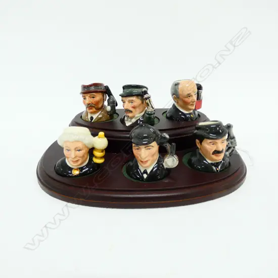 6 LTD ETD R/DOULTON SHERLOCK HOLMES C/JUG TINIES NO 289