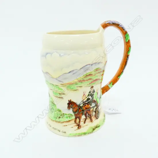 CROWN DEVON FIELDINGS ENGLAND MUSIC JUG