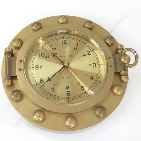 BRASS PORTHOLE CLOSE, DIA. 235MM