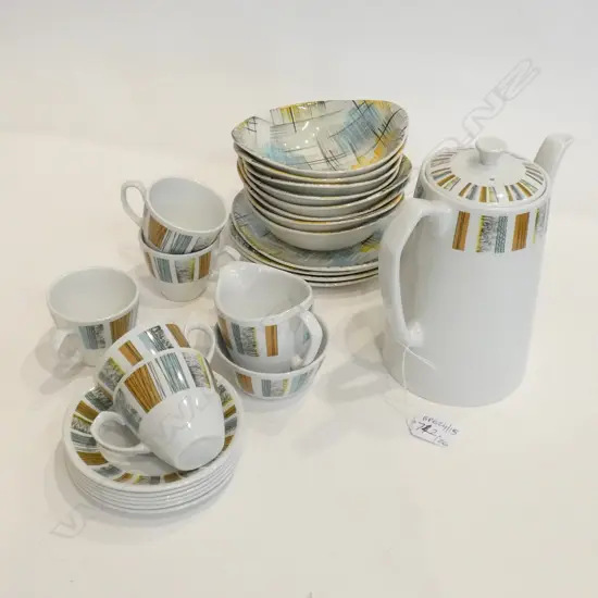 RETRO COFFEE SERVICE + MANHATTEN BOWLS