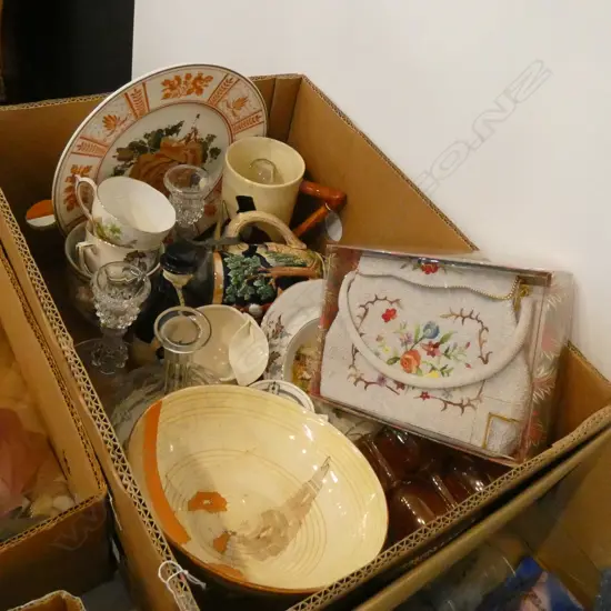 LOT ASST CHINA/CLARICE CLIFF BOWL ETC