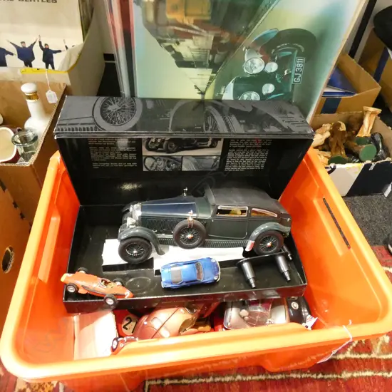 BOX LOT ASST. MODEL CARS 