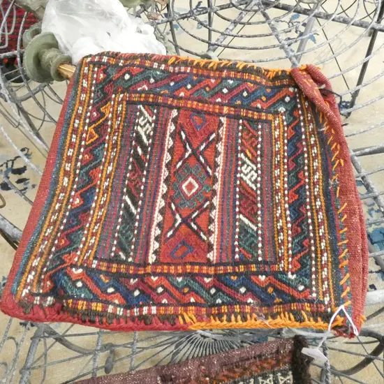 IRAN SHASAVAN WOVEN BAG 33 X 31CM