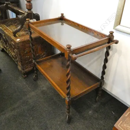 OAK TROLLEY L. 780MM