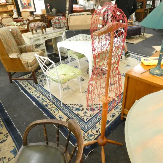 VINTAGE DRESS MANNEQUIN H. 1.4M