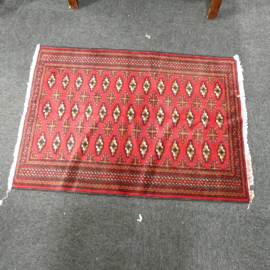 SMALL TURKMAN RUG 114 x 85cm