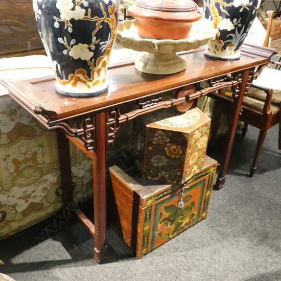 ORIENTAL CONSOLE TABLE L. 1360MM