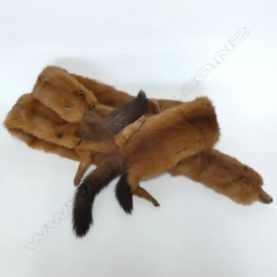 FOX FUR COLLAR L. 1300MM