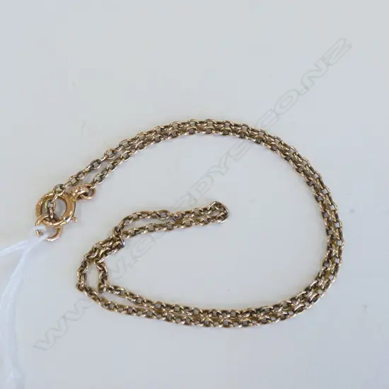 9CT GOLD CHAIN - SMALL 3.29gm