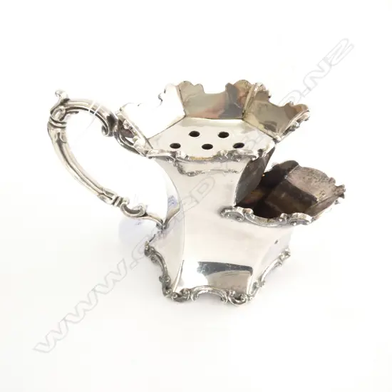 LATE VICT. S/PLATE FANCY SHAVING MUG