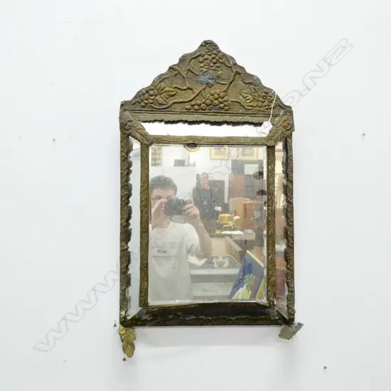 METAL FRAMED CUSHION MIRROR FAULTS H 780 MM