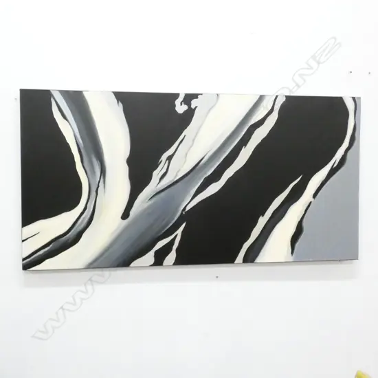 VANESSA CAMERON ? ACRYLIC ON CANVAS 'SILVER SIREN'...