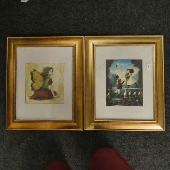 PR GILT FRAMED DECOR PRINTS 455 X 380MM