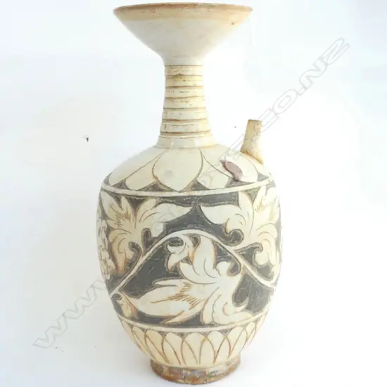 INCESED DECORATED KENDI DRINKING VESSEL H. 390MM