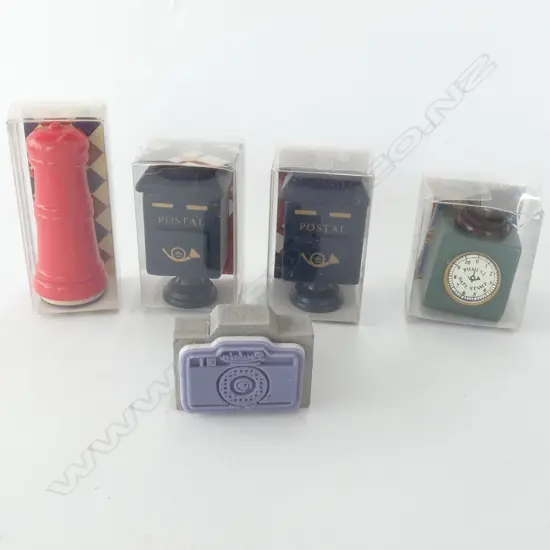 LOT OF NOVELTY INK STAMPS