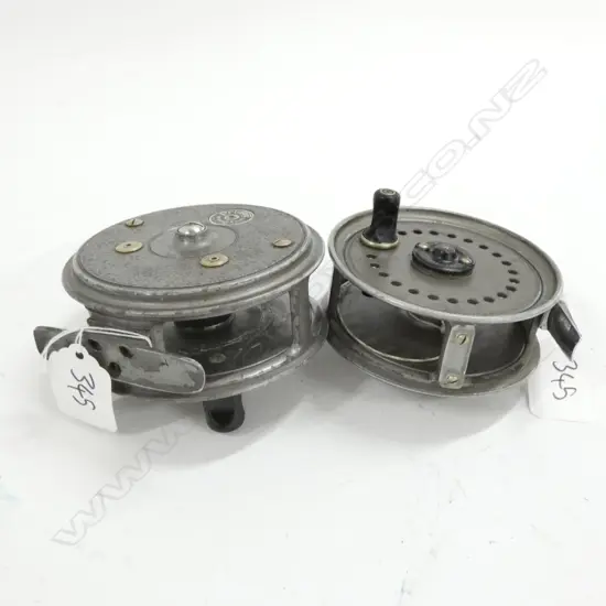 2 J.W.YOUNG FLY REELS 'PRIDEX' & 'BEAUDEX'