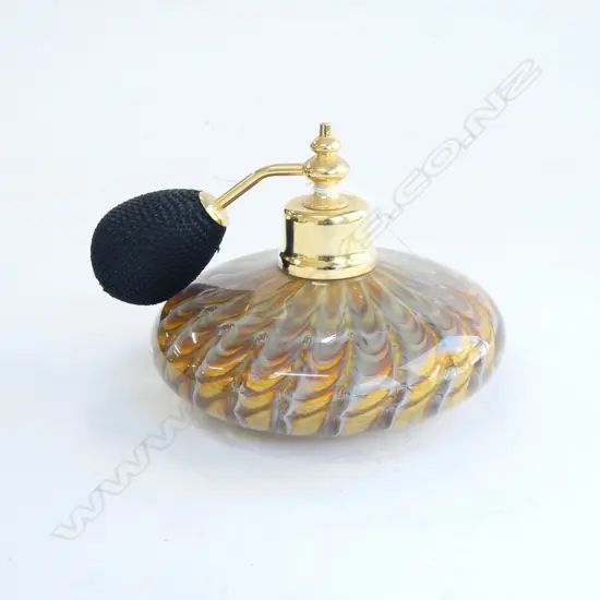 ART GLASS COMPRESSED PERFUME BOTTLE ...
