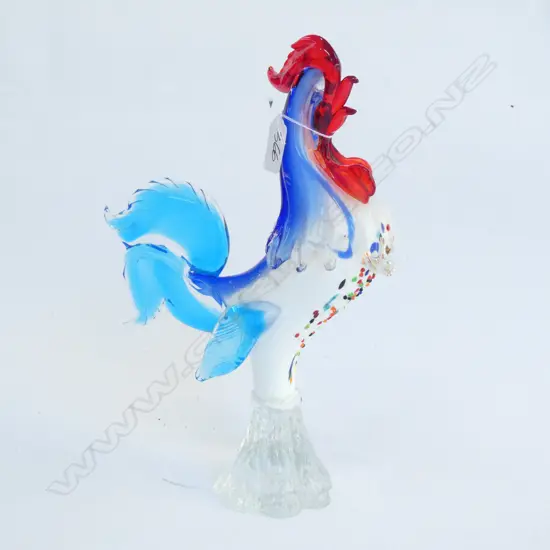 MURANO GLASS ROOSTER H.310mm.