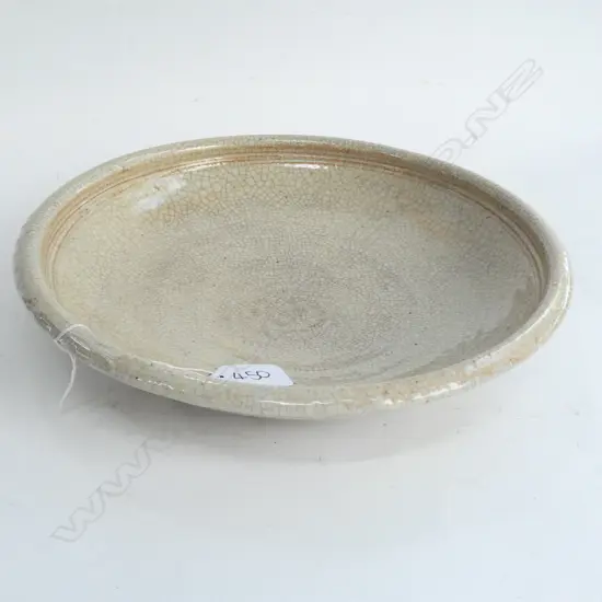 CHINESE GE YAO STYLE CRACKLE PLATE 280MM DIA