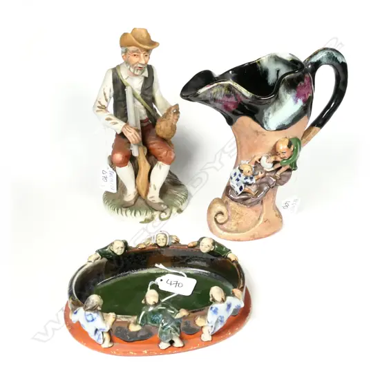 3 PCES ASST. POTTERY