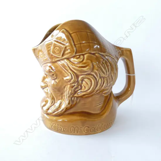 CROWN LYNN--THE McCALLUM CHARACTER JUG