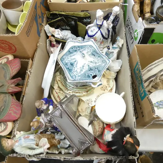 BOX LOT ASST. CHINA ETC