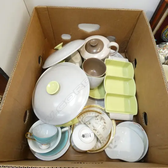 BOX LOT ASST. CHINA INCL. POOLE ETC