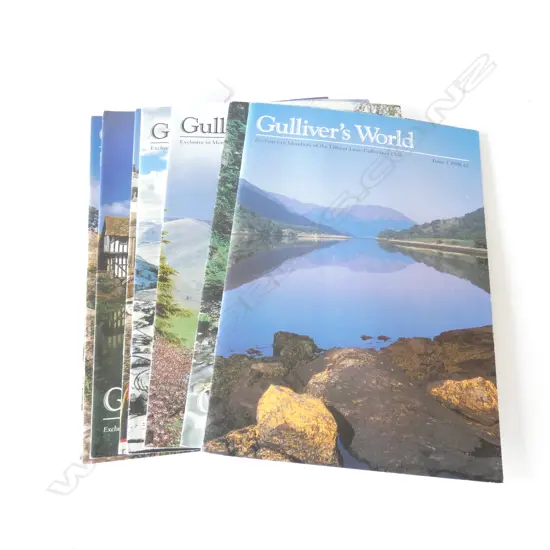 15 X GULLIVERS WORLD--LILLIPUT COLLECTORS BOOKS