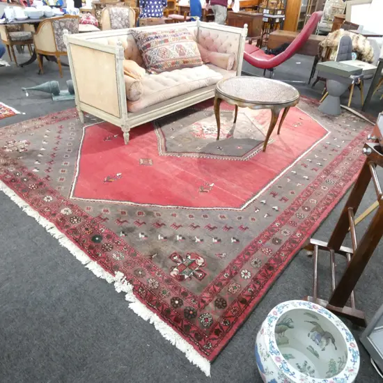 HAND KNOTTED WOOL PILE IRANIAN CARPET 3950 X 3007MM