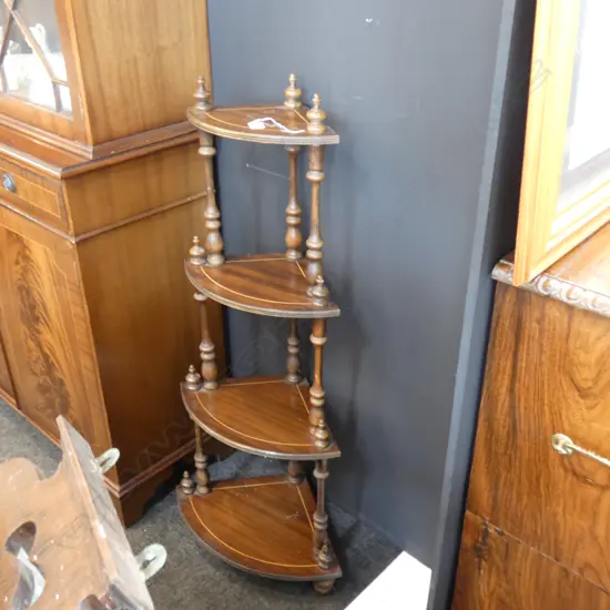 MAHOGANY WHAT-NOT H 1000 MM